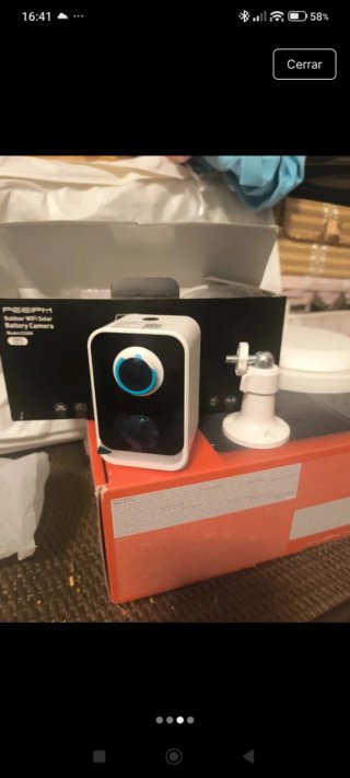 Cámara WiFi Solar PECIPM a Estrenar