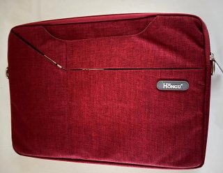Funda portátil acolchada roja