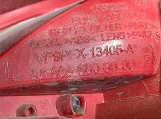 Peugeot 61285 piloto tras izq 9686566080 207 1.4
