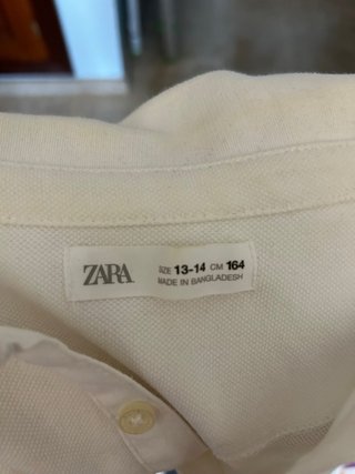 Polo Zara Blanco