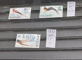 (nu323/332a)DEFINITIVE MALAWI 1964/1984 (nu323)Def