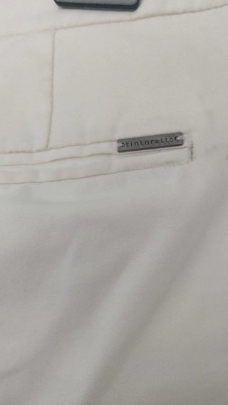 Pantalón pitillo Tintoretto blanco