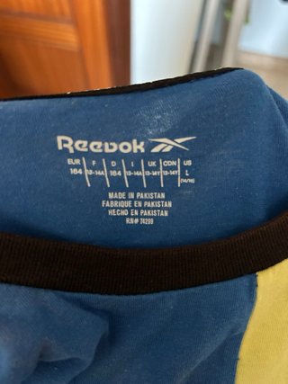 Camiseta Reebok Multicolor
