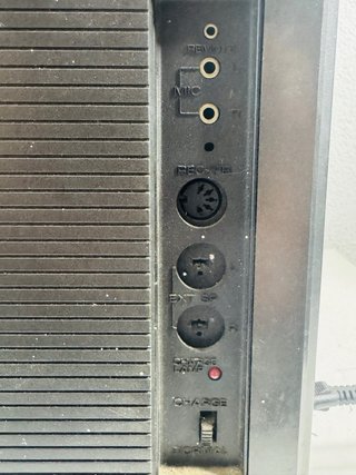 Sanyo Boombox Radio TV Cassette Vintage