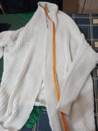 Cardigan donna panna
