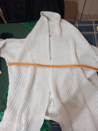 Cardigan donna panna