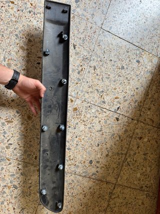 Moldura Puerta Trasera Azul