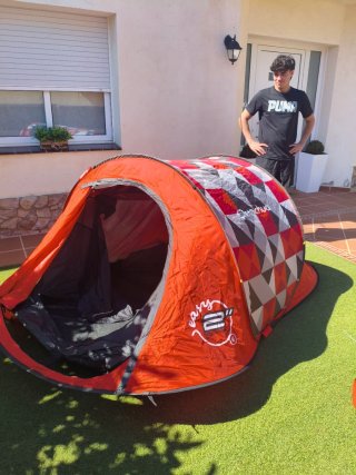 Tienda campaña Decathlon 2 Seconds
