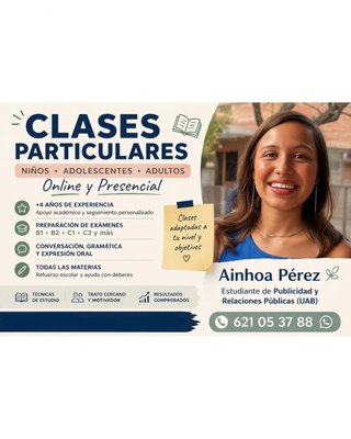 Clases particulares | Niños y adultos