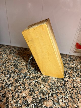Blocco in legno per coltelli