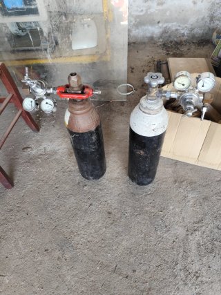 Bombona Oxígeno Industrial + Aceite