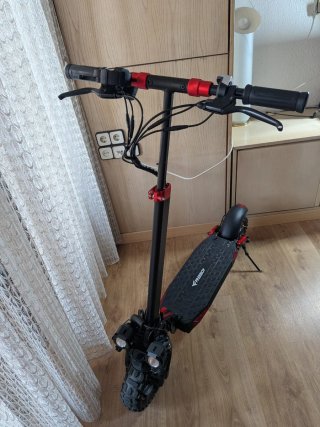 Patinete Eléctrico Freeboy Negro/Rojo