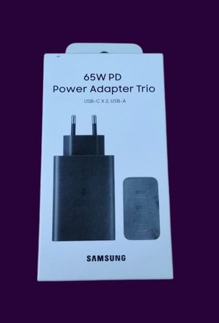 Cargador Samsung 65W PD Power Adapter Trio