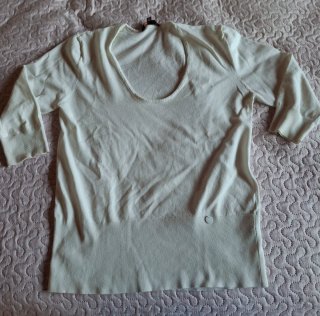 Jersey Adolfo Dominguez Blanco Talla XS
