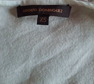 Jersey Adolfo Dominguez Blanco Talla XS