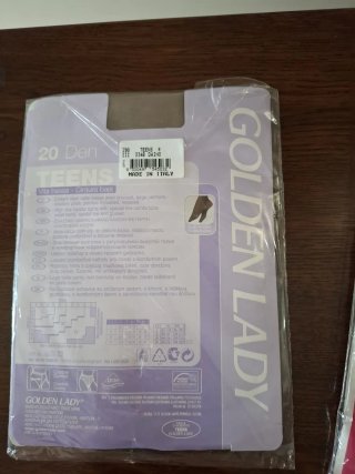 Golden Lady Calze 20 Den TEENS Beige