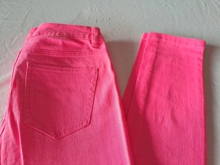 Pantalón PITILLO ROSA FLUOR jeans pantalones