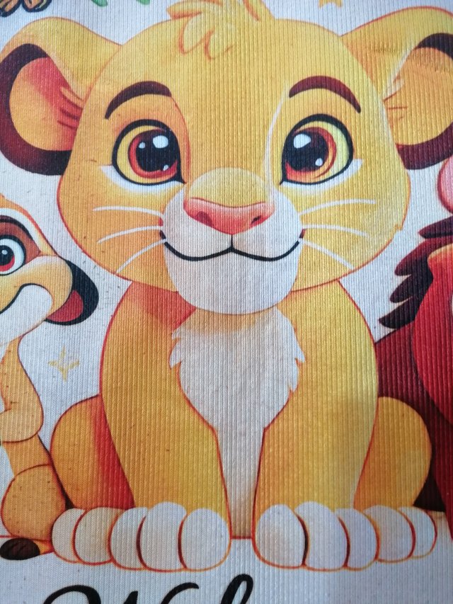 Regalo alfombra Rey león