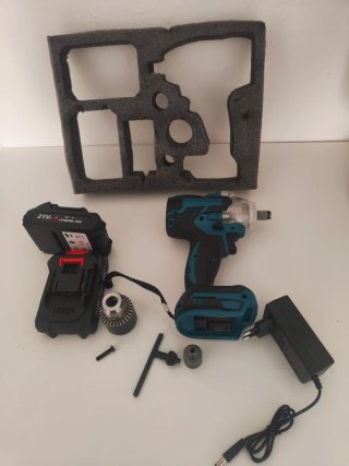 Llave de Impacto y Taladro Inalámbrico 21Vf