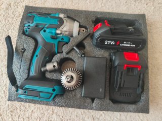 Llave de Impacto y Taladro Inalámbrico 21Vf