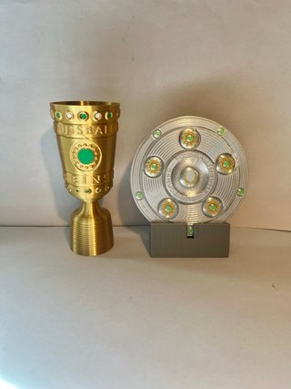 Trofei Calcio Tedesco Bundesliga Bayern Monaco