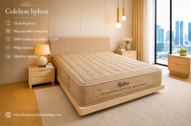 Colchón Hylton 33cm Premium