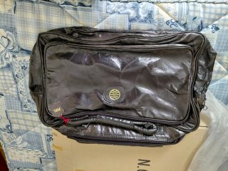 Maletas de viaje de cuero marrón
