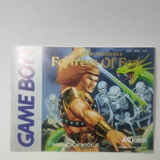 Fortress of Fear + Manual de Instrucciones – Game