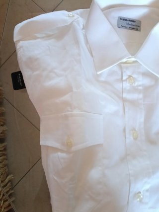 Camicia uomo bianca LABORATORIO