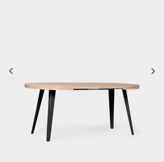 Mesa redonda extensible Klast Anhais