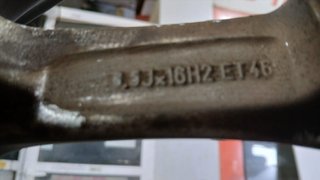 JUEGO LLANTAS VOLKSWAGEN GOLF V (1K1)(10.2003) BK