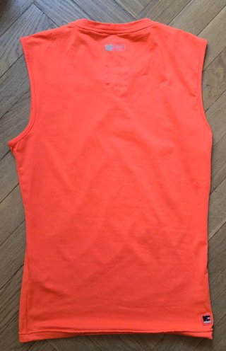 Camiseta sin mangas Superdry Sport naranja XS
