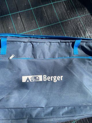Mueble Cocina Camping Berger Azul/Gris