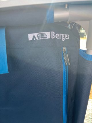Mueble Cocina Camping Berger Azul/Gris