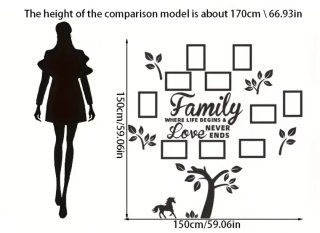 Árbol Familiar Marcos Fotos Acrílico - ¡NUEVO!