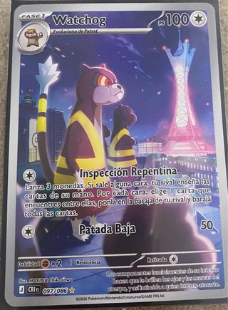 Carta Pokémon Watchog
