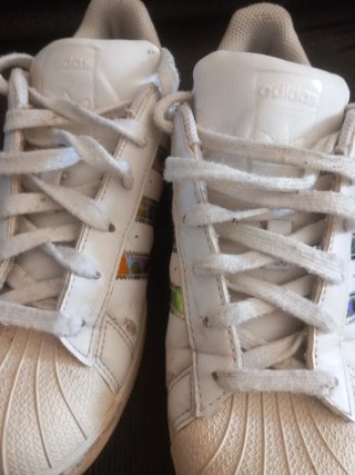 Adidas Superstar Scarpe Bianche Multicolore