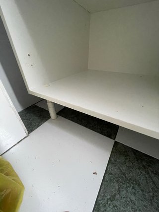 Módulo bajo cocina 2 puertas blanco