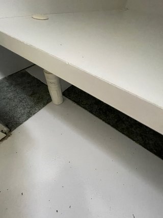 Módulo bajo cocina 2 puertas blanco