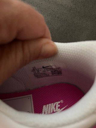 Zapatillas Nike Dunk Pink/Blanco Talla 38.5
