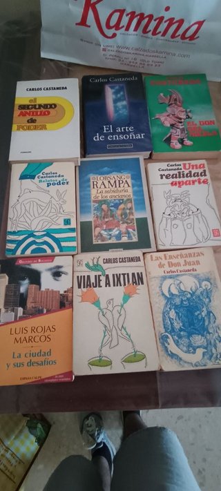 Lote de Libros de Carlos Castaneda