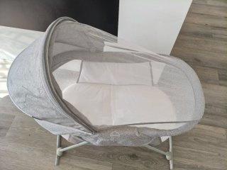 Cuna de viaje Kinderkraft LOVI gris