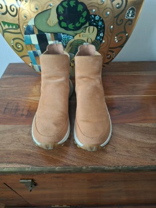 Botines Clarks Beige