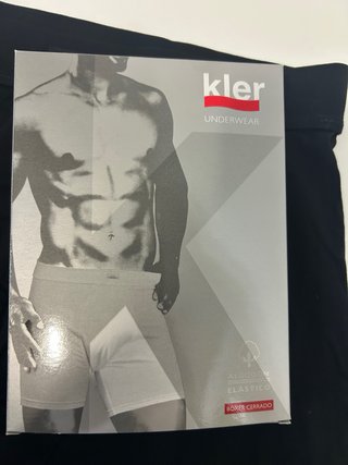 Kler Boxer Negro Talla M Nuevo