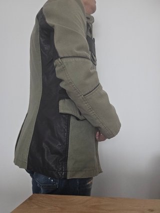 Chaqueta Bikkembergs Lona y Cuero