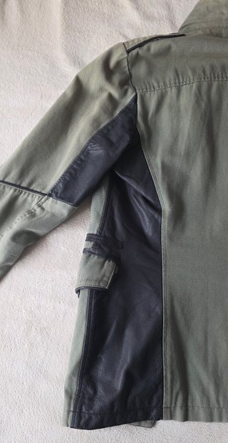 Chaqueta Bikkembergs Lona y Cuero