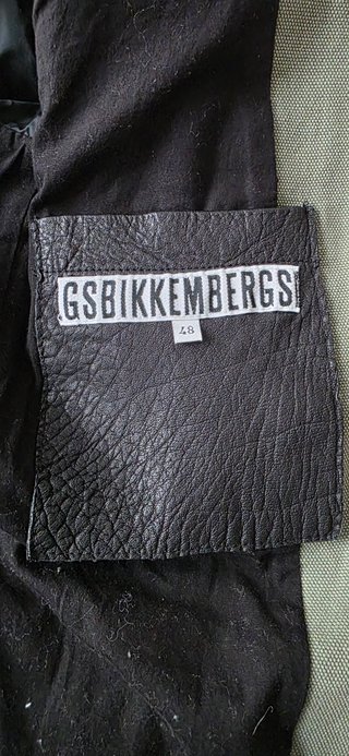 Chaqueta Bikkembergs Lona y Cuero