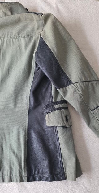 Chaqueta Bikkembergs Lona y Cuero