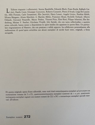CORRADO CAGLI II disegno moderno SEDA 1964