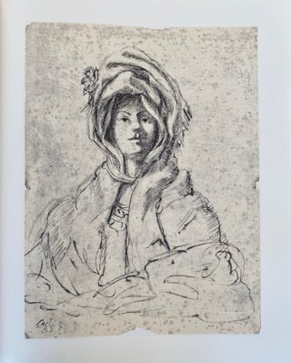 CORRADO CAGLI II disegno moderno SEDA 1964